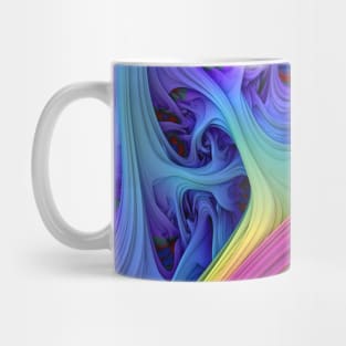 Tundara IV. Psychedelic Purple Abstract Art Mug